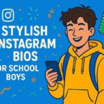50+ Stylish Instagram Bio for School Boys
