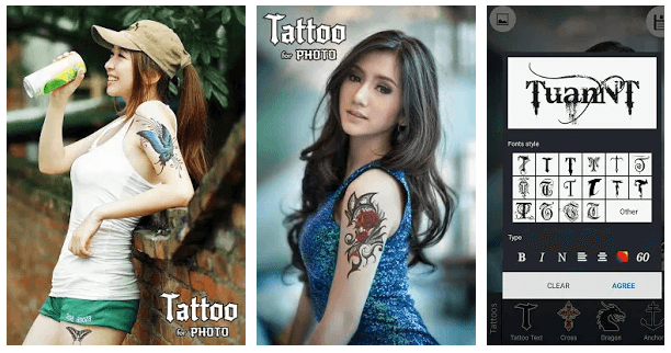 Tattoo for photo