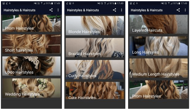 hairstyle and haircut app