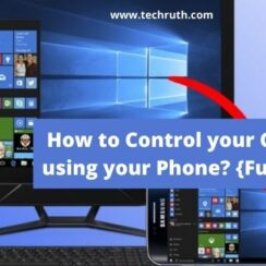 Control your Computer using your Phone Step-by-Step {How-To Guide}