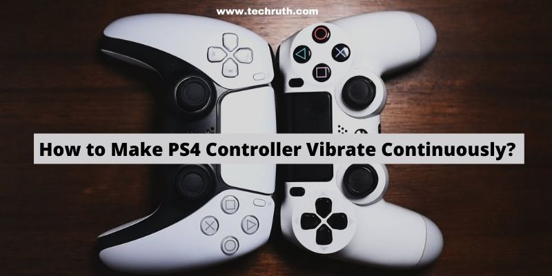 Make PS4 Controller Vibrate Continuously