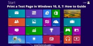Print a Test Page in Windows 10 8 7 How to Guide