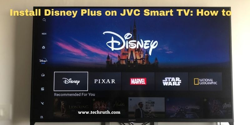 Install Disney Plus on JVC Smart TV