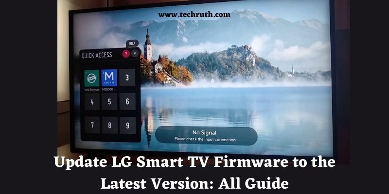 Update LG Smart TV Firmware to the Latest Version