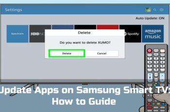 How To Update Apps on Samsung Smart TV?