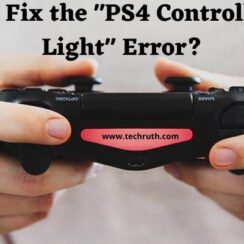 How To Fix the PS4 Controller Red Light Error?
