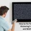 How to Fix TV Picture Flickering Causes and Methods