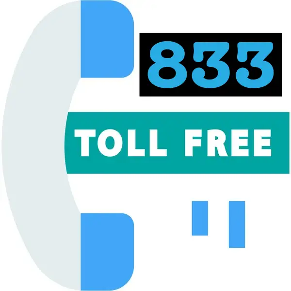 Toll Free Number with the 833 Area Code