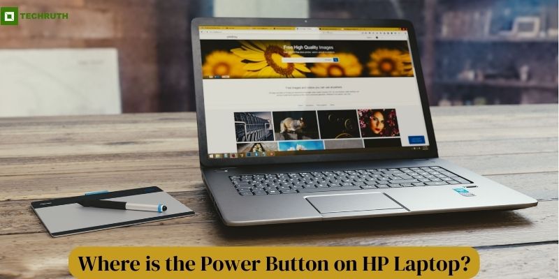 Where is the Power Button on HP Laptop