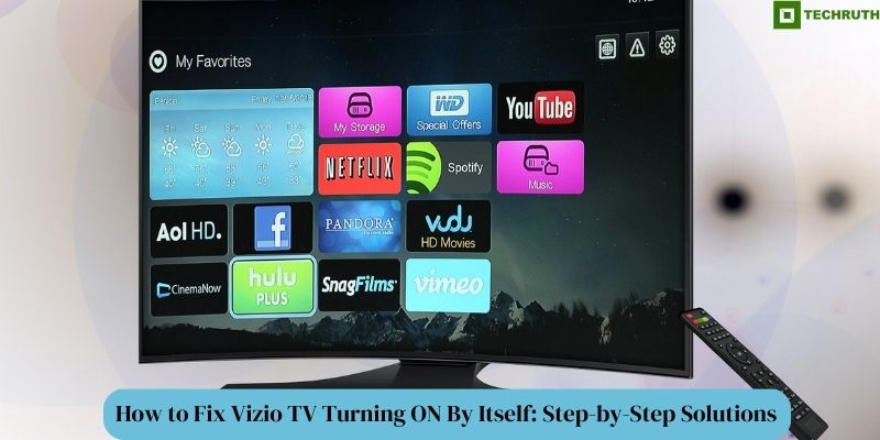 How to Fix Vizio TV Turning ON By Itself