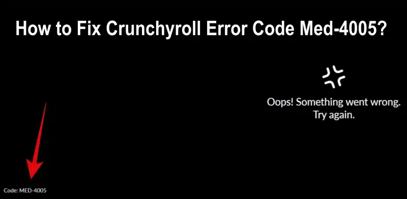 Crunchyroll Code Med 4005