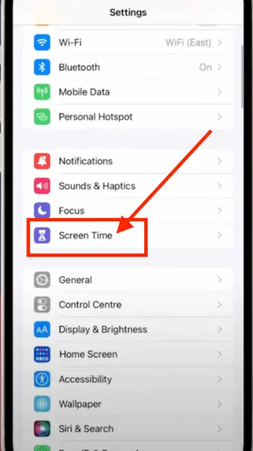 Safe search in iphoneScreen time