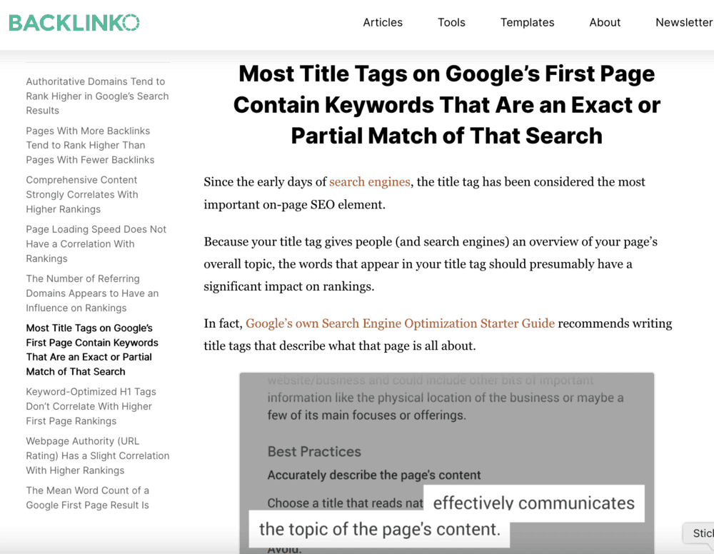 Which On-Page Element Carries the Most Weight for SEO?